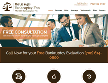 Tablet Screenshot of las-vegas-bankruptcy-lawyer.com